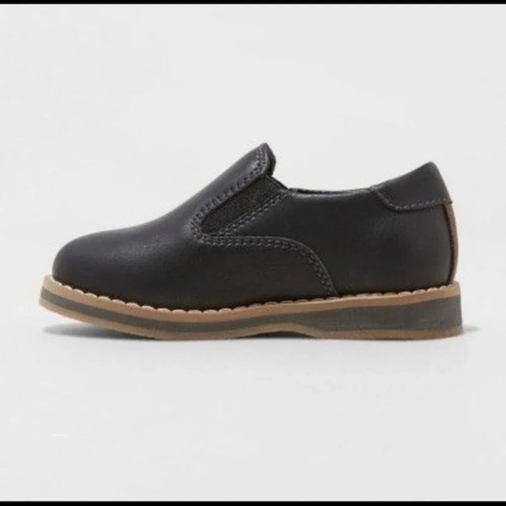 Cat & Jack Boy Neal Loafers Black